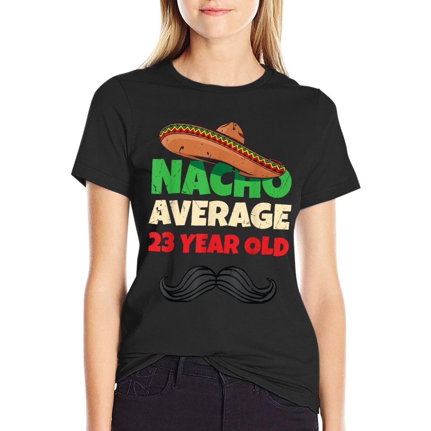 Funny 23 Year Old Party Present Mens 23rd Birthday  Summer-ready Fabric T-Shirt