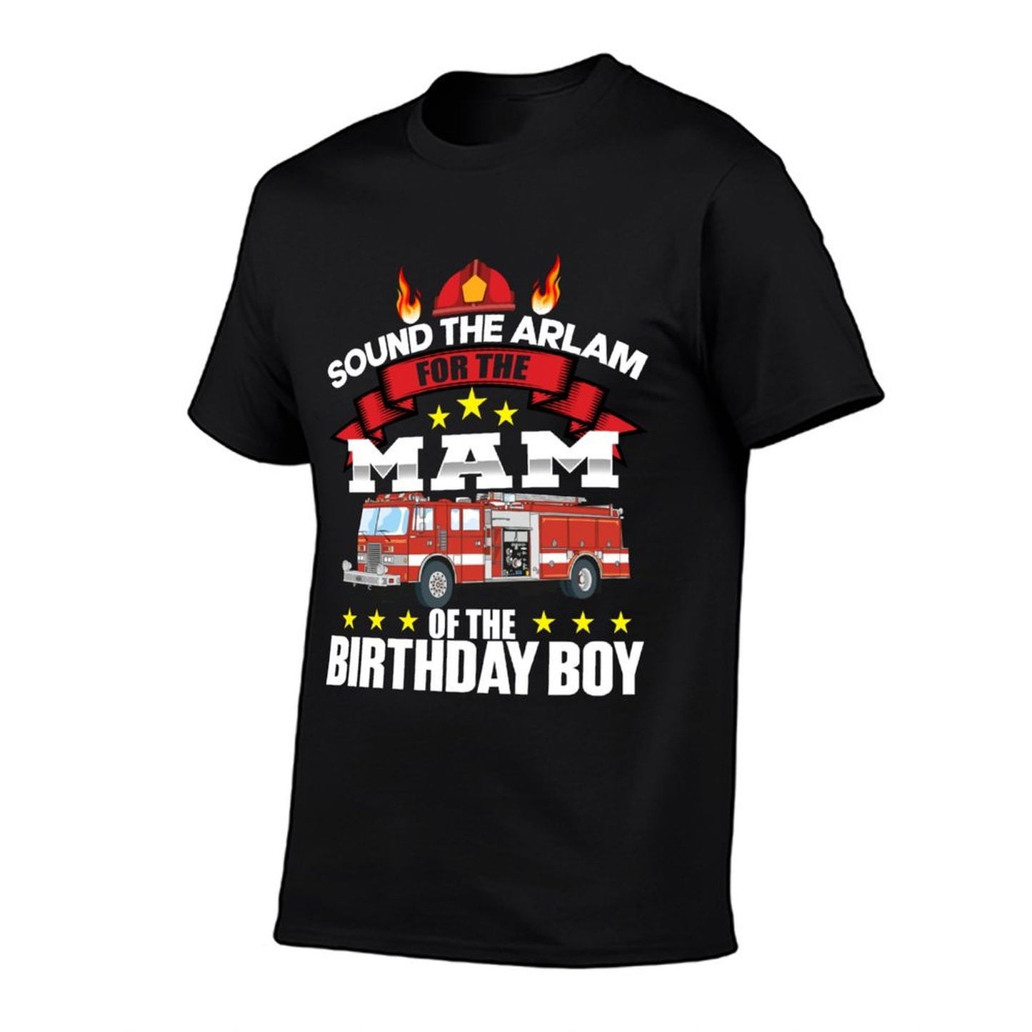 Mam - Mam Of The Birthday Boy  Fade-proof Color T-Shirt