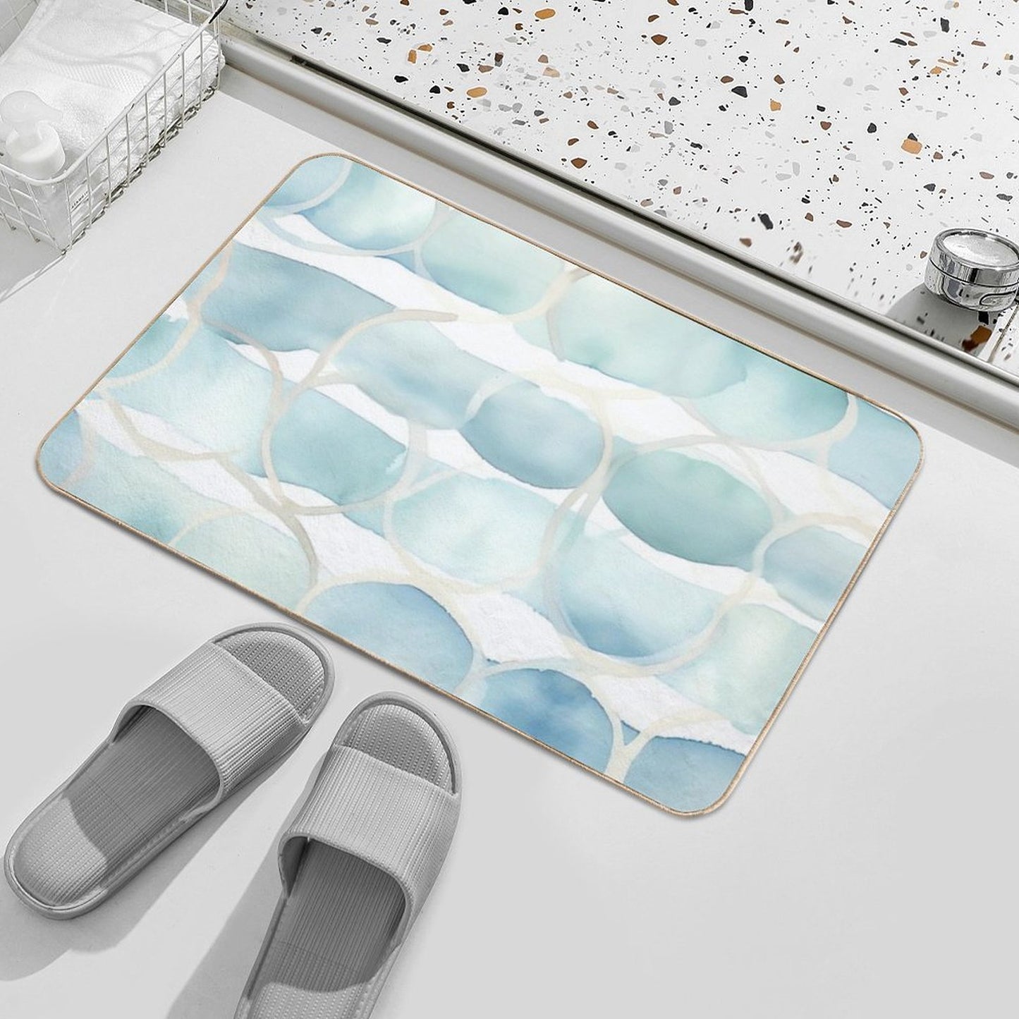Serenity Shores  Easy Maintenance Bath Mat