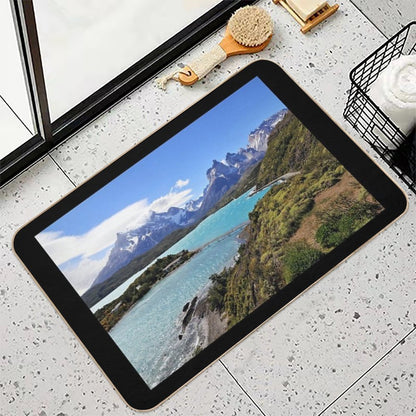 Torres Del Paine - Puerto Natales, Chile  High-Traffic Bath Mat