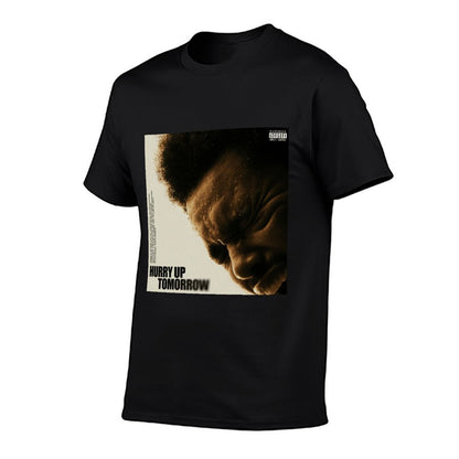 The Weeknd - Hurry Up Tomorrow (Traducción Al Español)  Heathered Texture T-Shirt