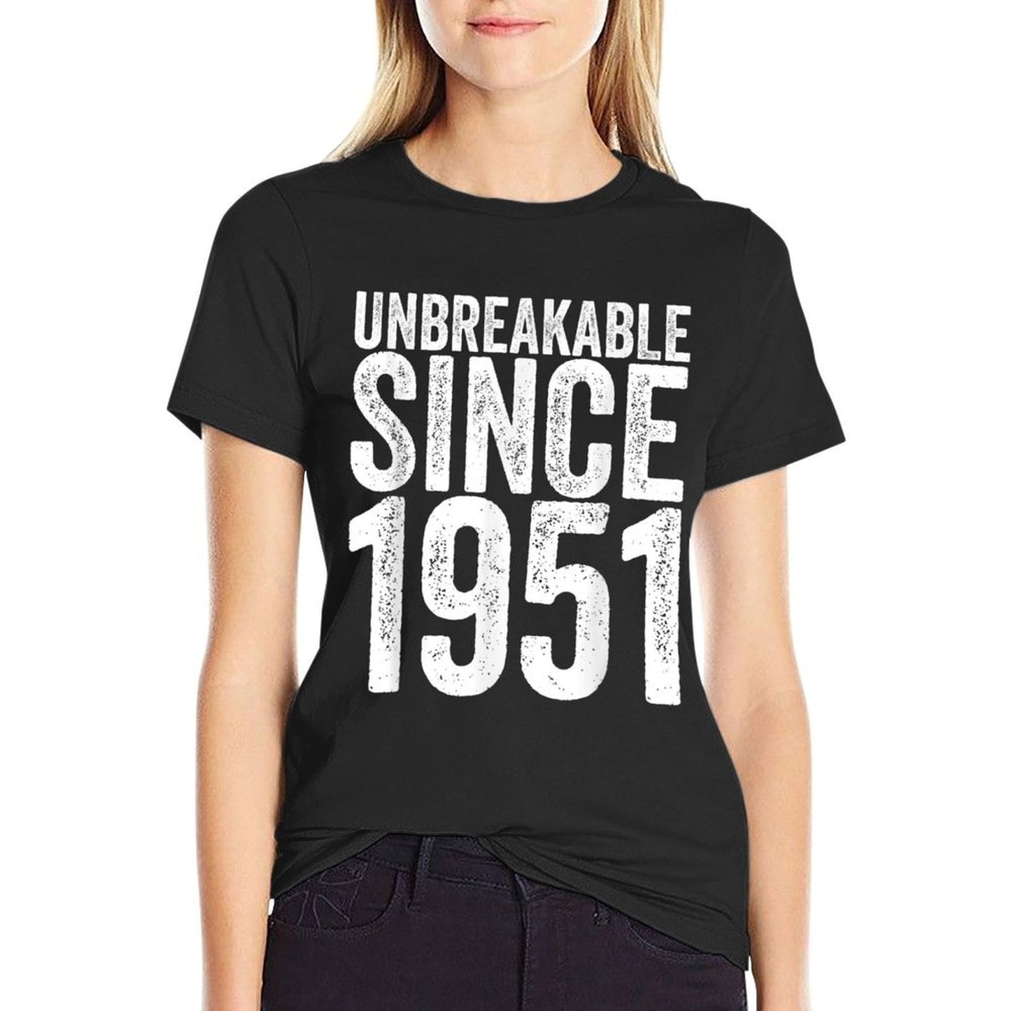 70 Years Old 1951 Funny 70th Birthday  Cotton T-Shirt