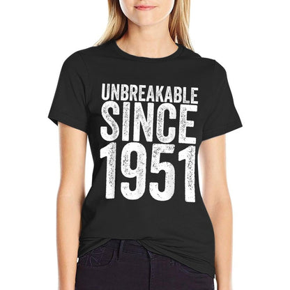 70 Years Old 1951 Funny 70th Birthday  Cotton T-Shirt