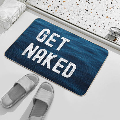 Get Naked  Repositionable Bath Mat