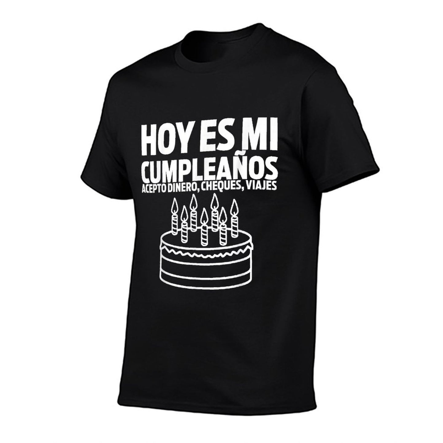 Hoy Es Mi Cumpleaños Funny Birthday Gift Spanish Playera  Soft T-Shirt