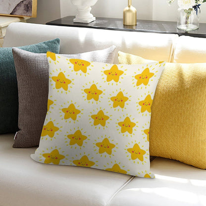 Stars Soft Ultra-Soft Texture Throw Pillow