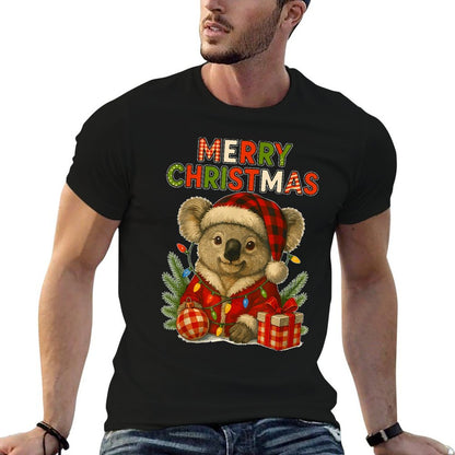 Merry Christmas Koala  Vintage-inspired T-Shirt