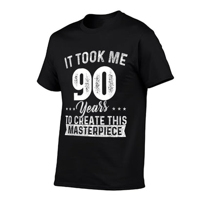 It Took Me 90 Years Masterpiece 90th Birthday 90 Years Old  Soft T-Shirt