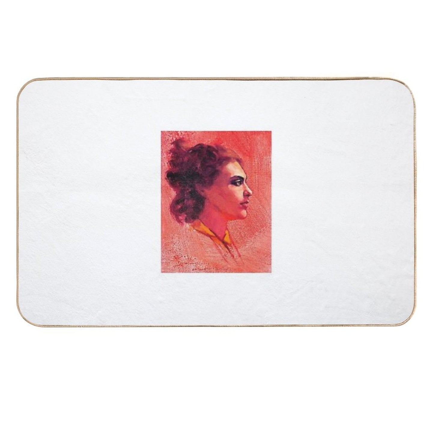 Portrait of Alysha  Odorless Bath Mat
