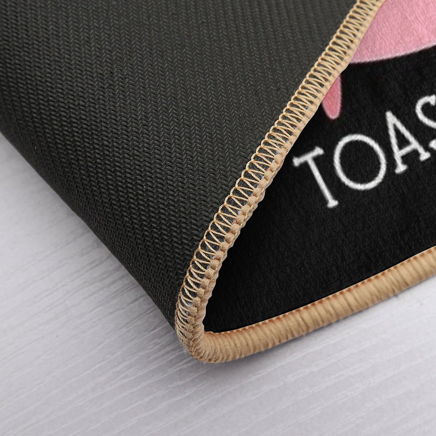 Live Laugh Toaster Bath  Non-Slip Bath Mat