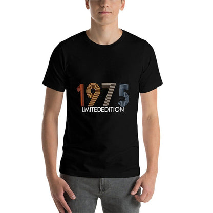 Retro 50 Years Vintage 1975 Limited Edition 50th Birthday Comfortable T-Shirt