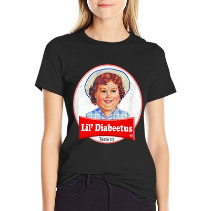 Lil Diabeetus Tasteless Funny Diabetes Comfortable T-Shirt