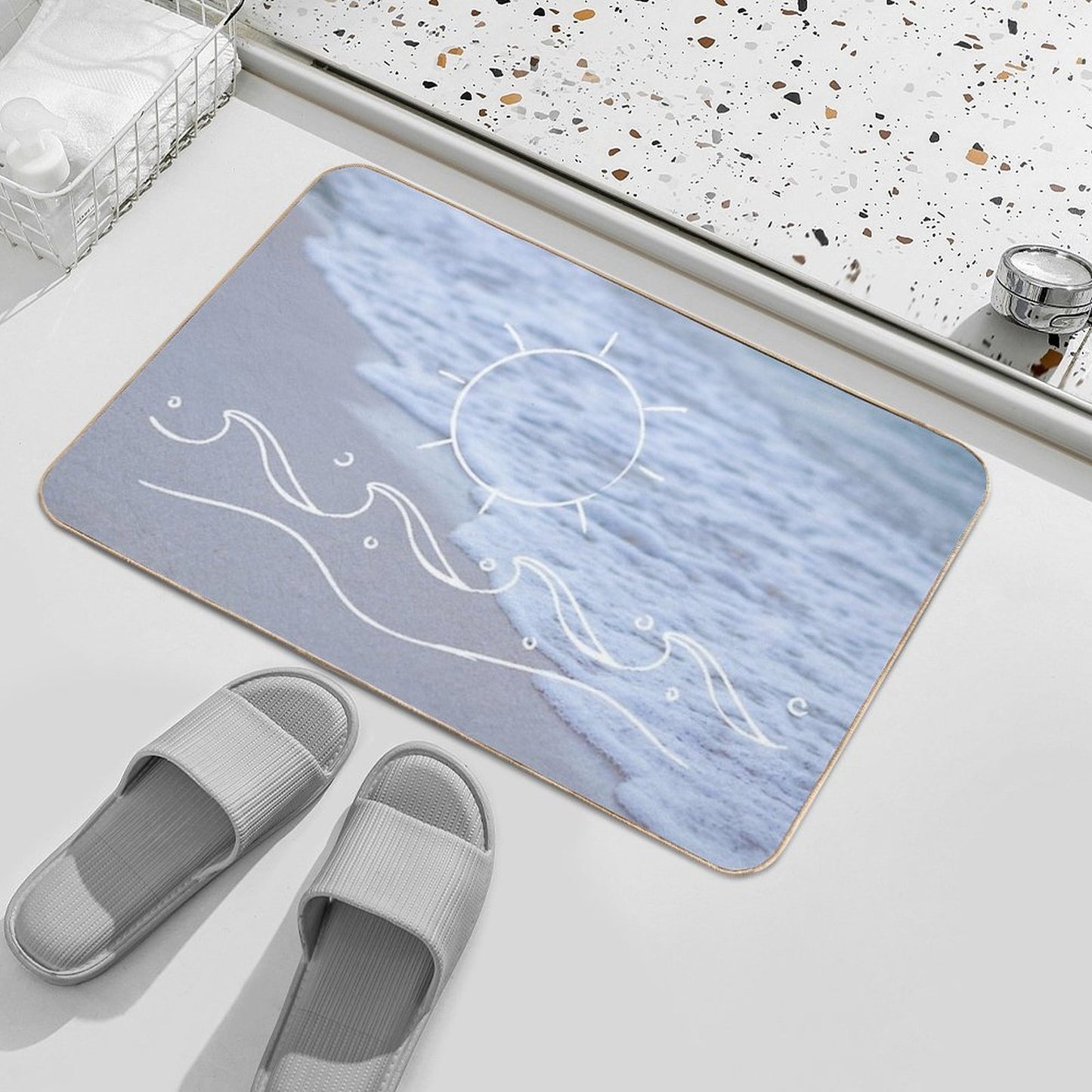 Peace  Anti-Trip Bath Mat