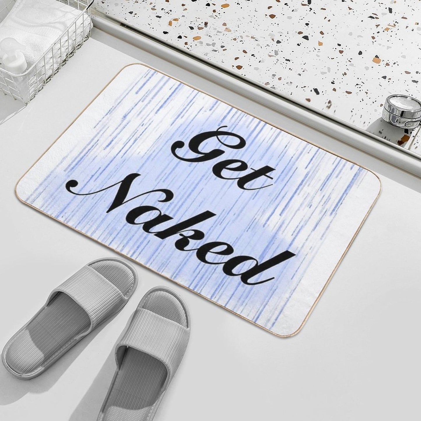 Get Naked  Non-Slip Bath Mat