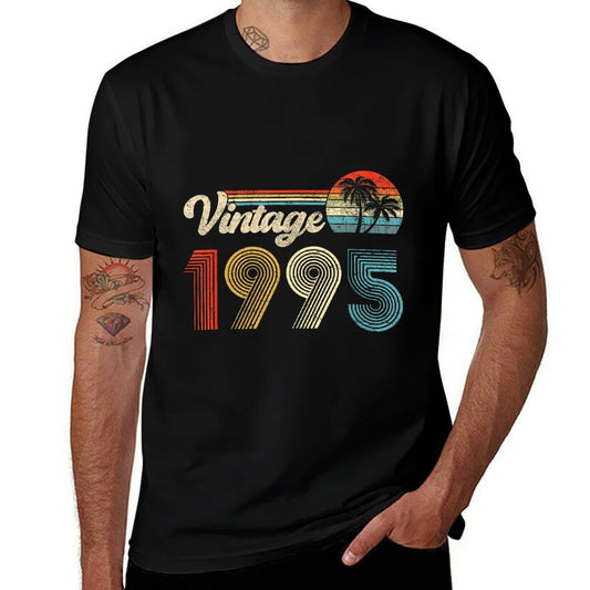 Vintage 1995 30th Birthday Funny Born In 1995 30 Year Old  Vintage-inspired T-Shirt