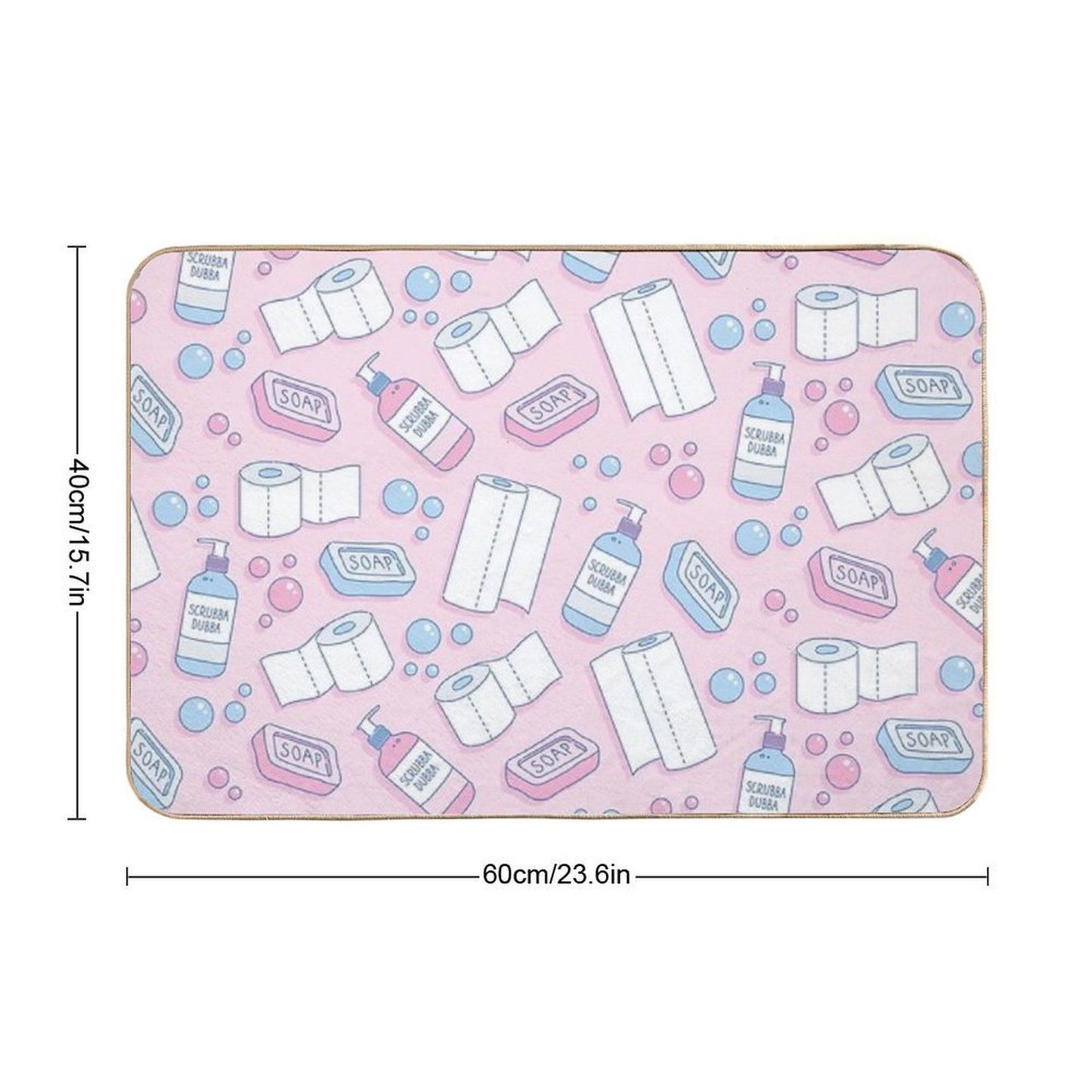 Scrubba Dubba Durable Bath Mat