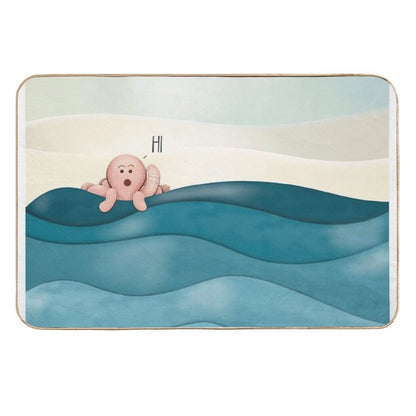 Octopus Pal - Friendly Fun from The Ocean  Eco-Friendly Bath Mat
