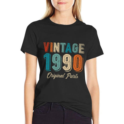 30th Birthday - Original Parts Vintage 1990 Premium  Affordable Price T-Shirt