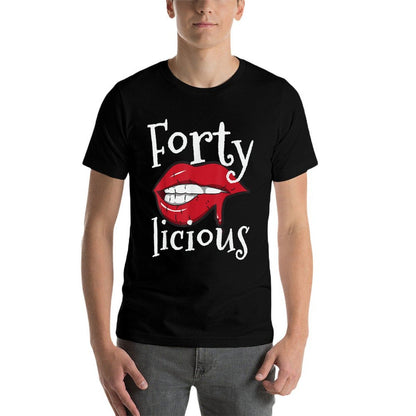 40th Birthday  Trendy Pattern T-Shirt