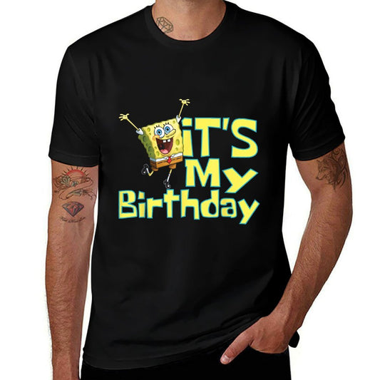 Mademark X SpongeBob SquarePants - SpongeBob SquarePants It's My Birthday  Classic T-Shirt