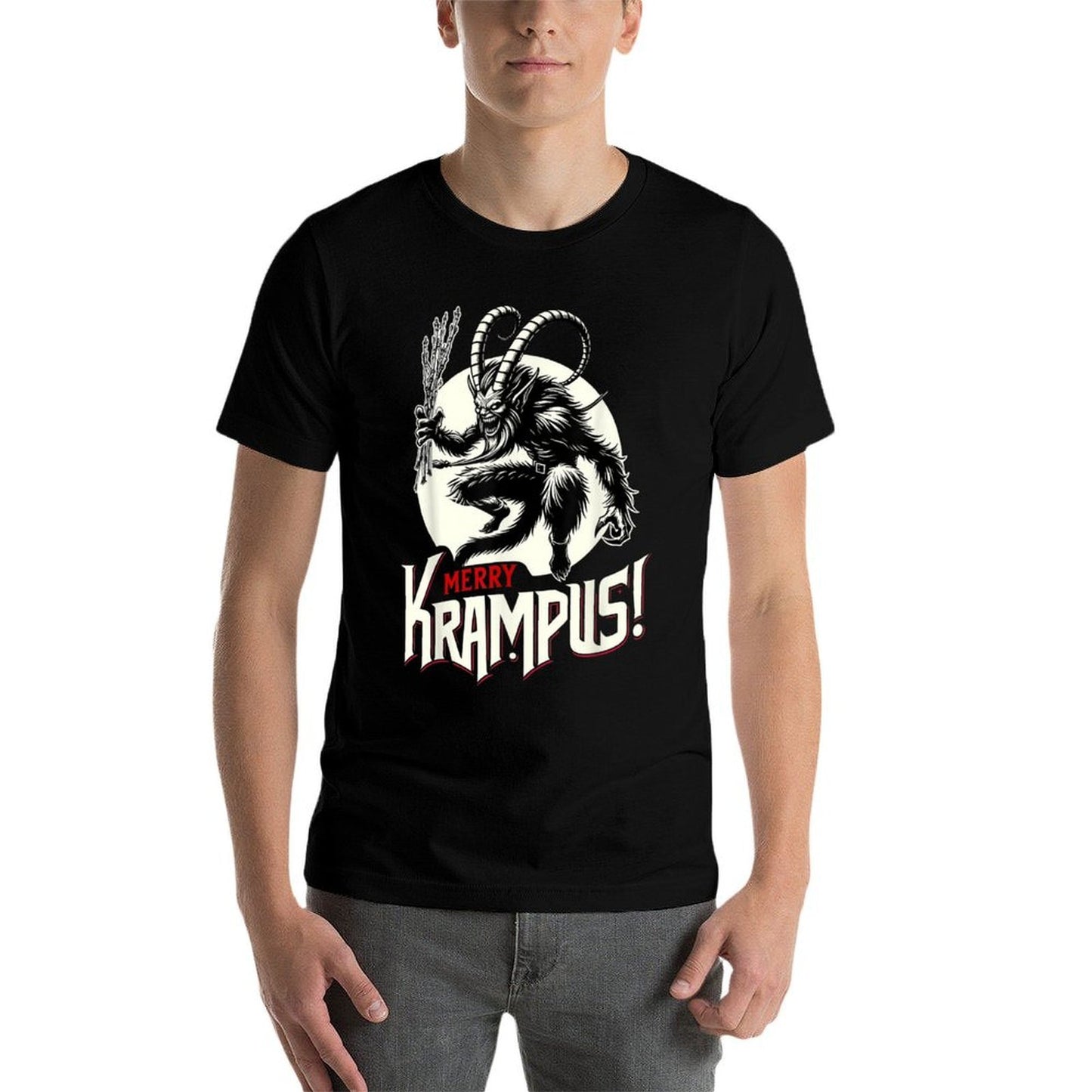 Krampusnacht Christmas Monster Krampus Lover Festive Horror  Versatile T-Shirt