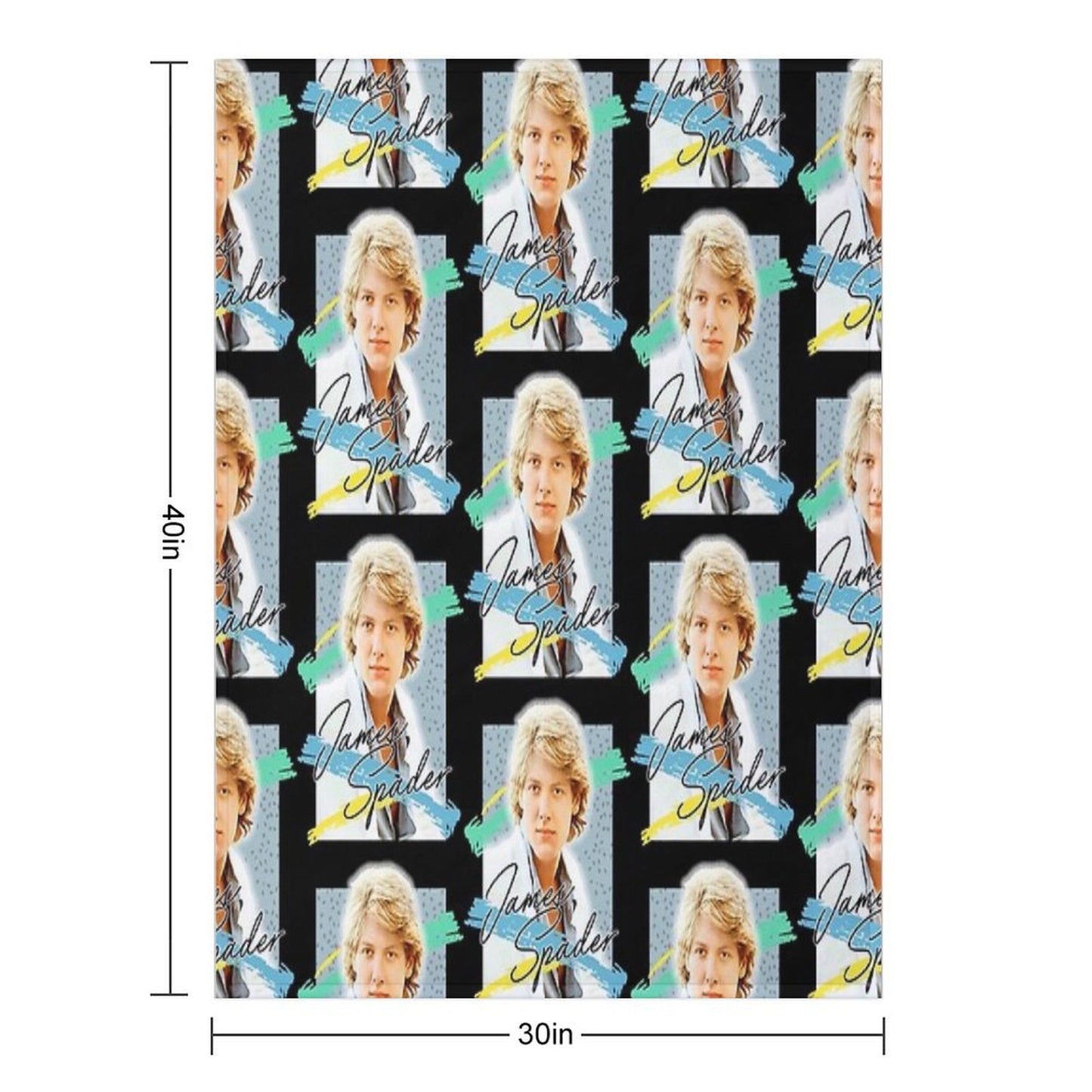 James Spader Eco-conscious Throw Blanket