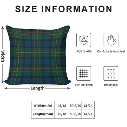 MacLaren Scottish Tartan Soft Fade-Resistant Throw Pillow