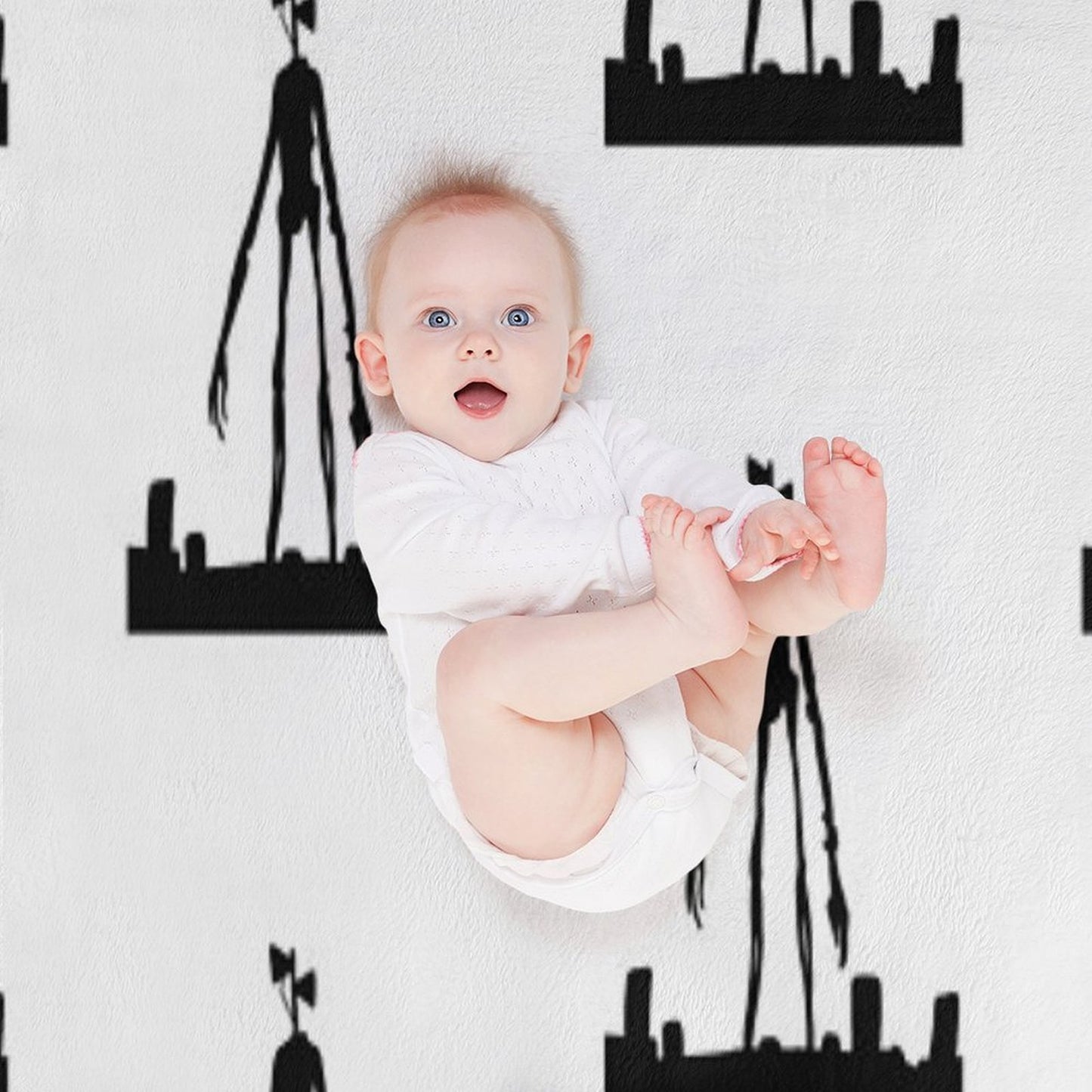 Siren Head Multi-functional Throw Blanket