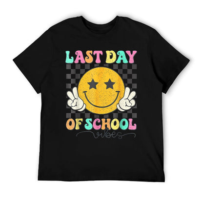 Last Day Of School Vibes Cute End Of School Kids Girls Moisture-wicking T-Shirt