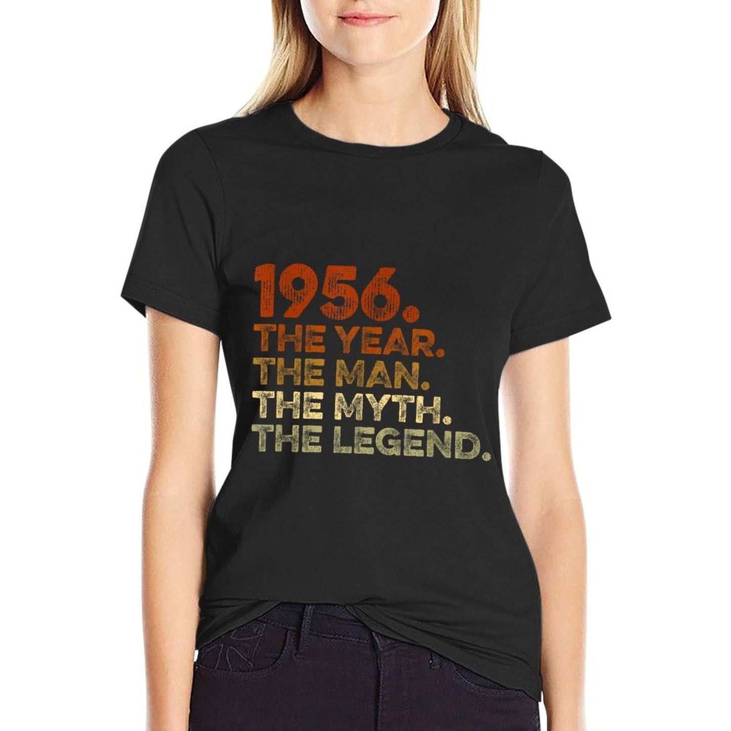 Special Birthday Gift Vintage 1956. Year Man Myth Legend Comfortable T-Shirt