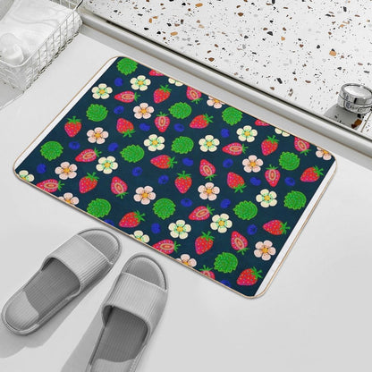 Strawberry Magic  Dirt-Trapping Bath Mat