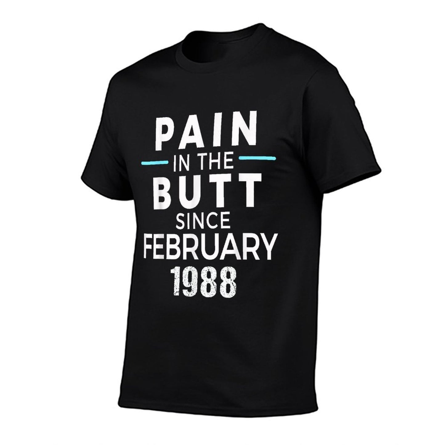 February 1988 - Funny 30th Birthday T-shirt Gag Gift  Oversized Silhouette T-Shirt