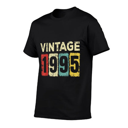 30 Year Old Birthday Vintage 1995 30th Birthday  Odor-resistant T-Shirt