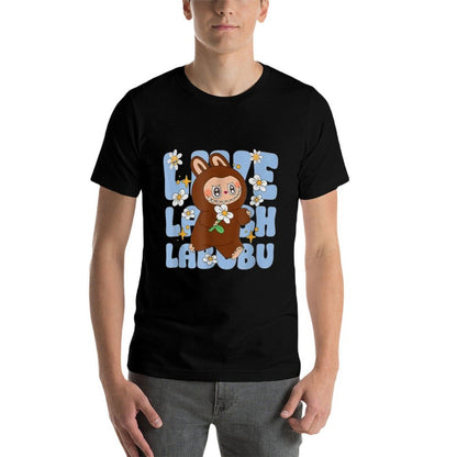Cute Funny Live Laugh Labubu The Monsters Men Women  Vintage-inspired T-Shirt