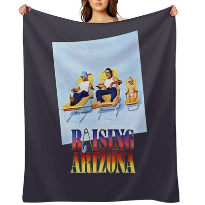 Beautiful Model Nicholas Cage Retro Vintage Travel-friendly Throw Blanket