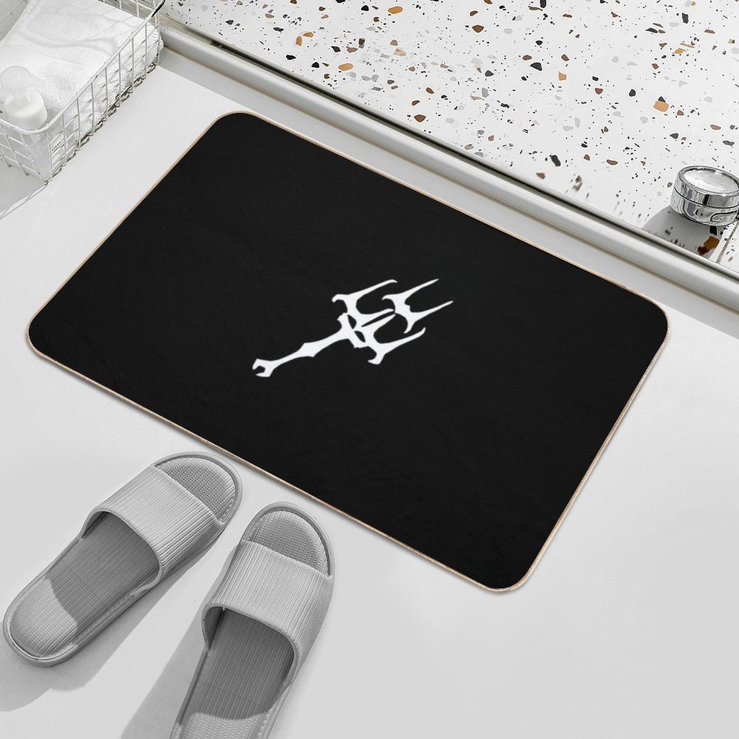 Project Pitchfork  Easy To Clean Bath Mat