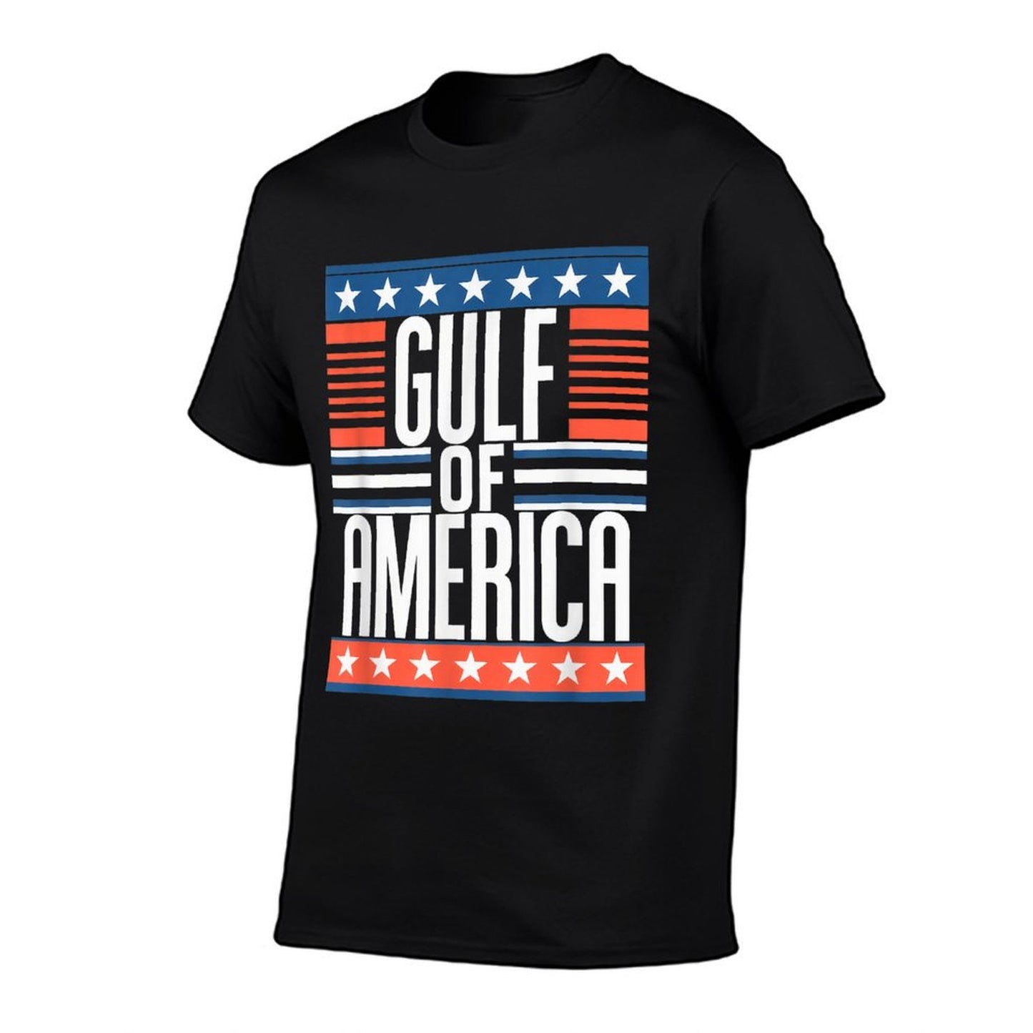 Gulf Of United States Of America Patriotic USA Flag Vintage-inspired T-Shirt