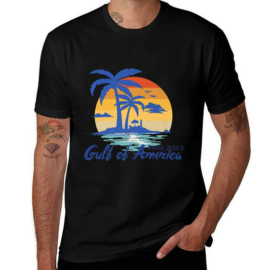 Gulf of US America Vintage 1970s Premium Summer-ready Fabric T-Shirt