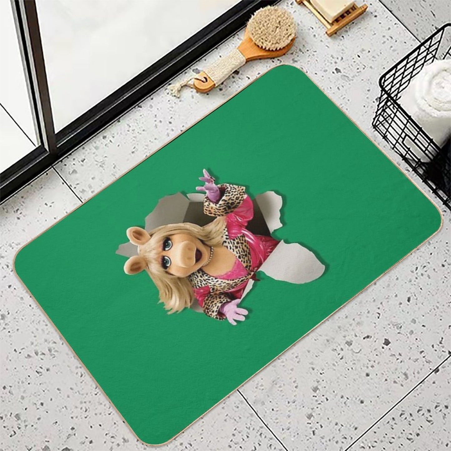 The Muppets Show Funny  Slip-Resistant Bath Mat