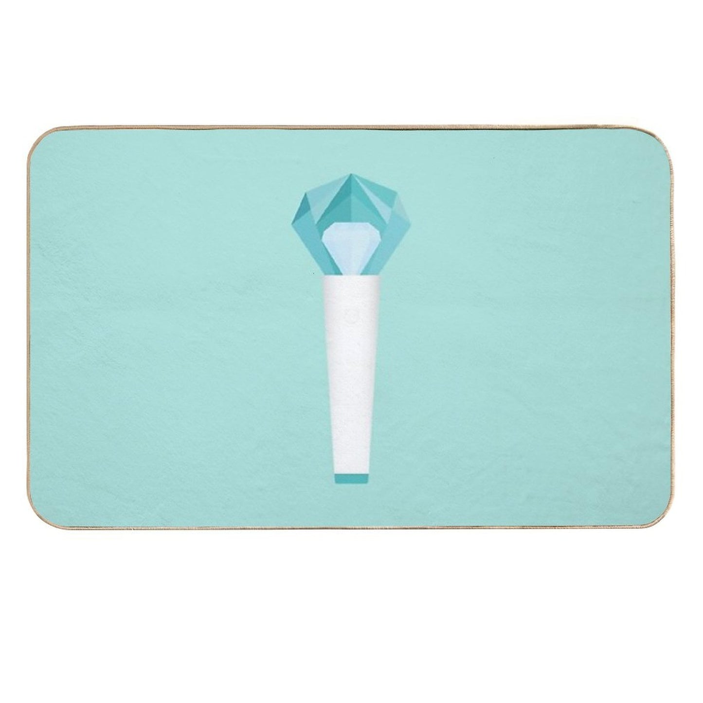 SHINee Lightstick (3D Handle Version)  Multi-Purpose Bath Mat