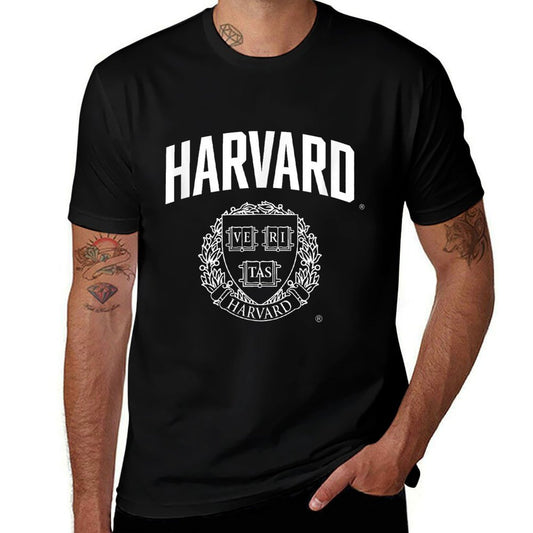 Harvard University Crimson  Official NCAA Merch  HVU002 High-quality Stitching T-Shirt