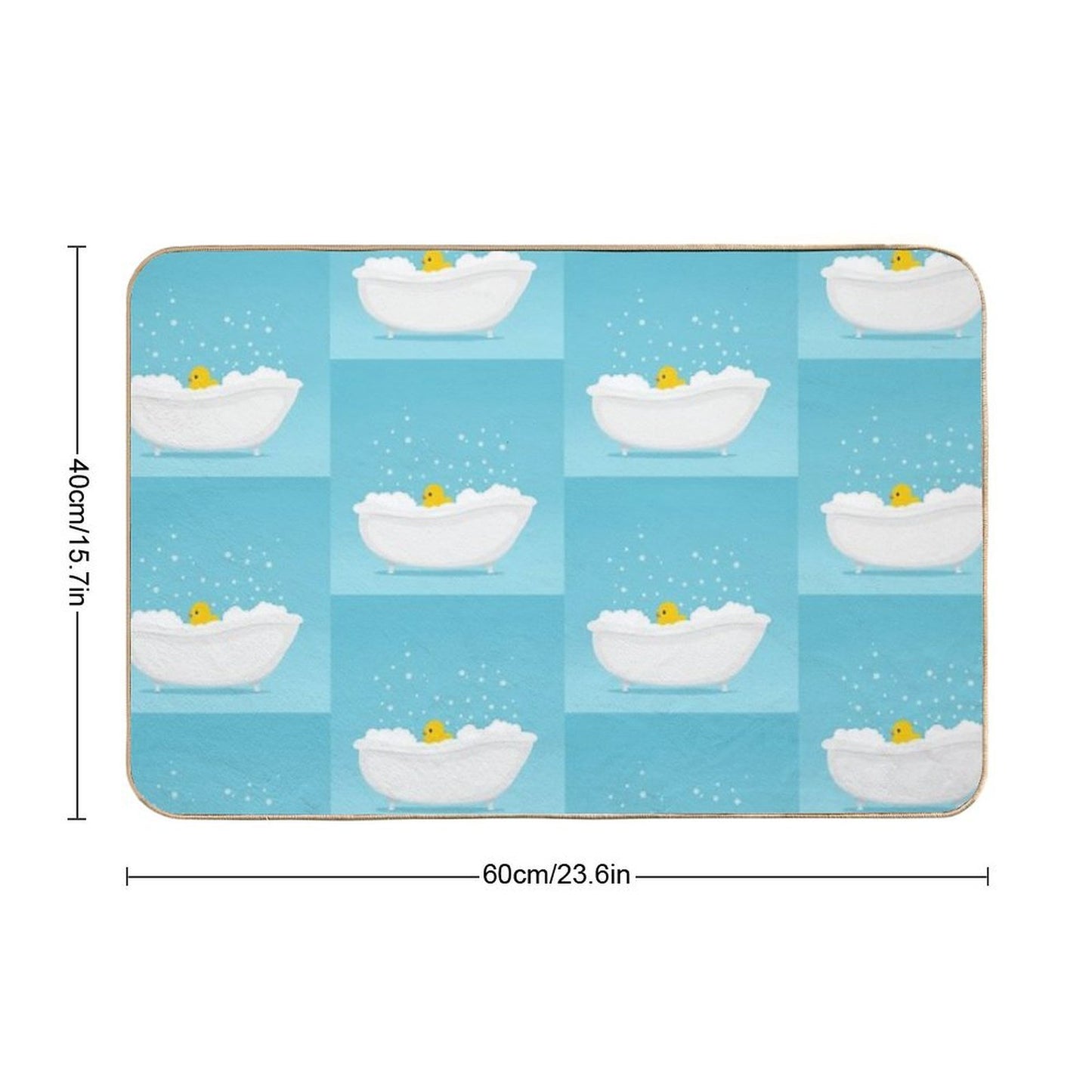Ducky Bubble Bath  Toxin-Free Bath Mat