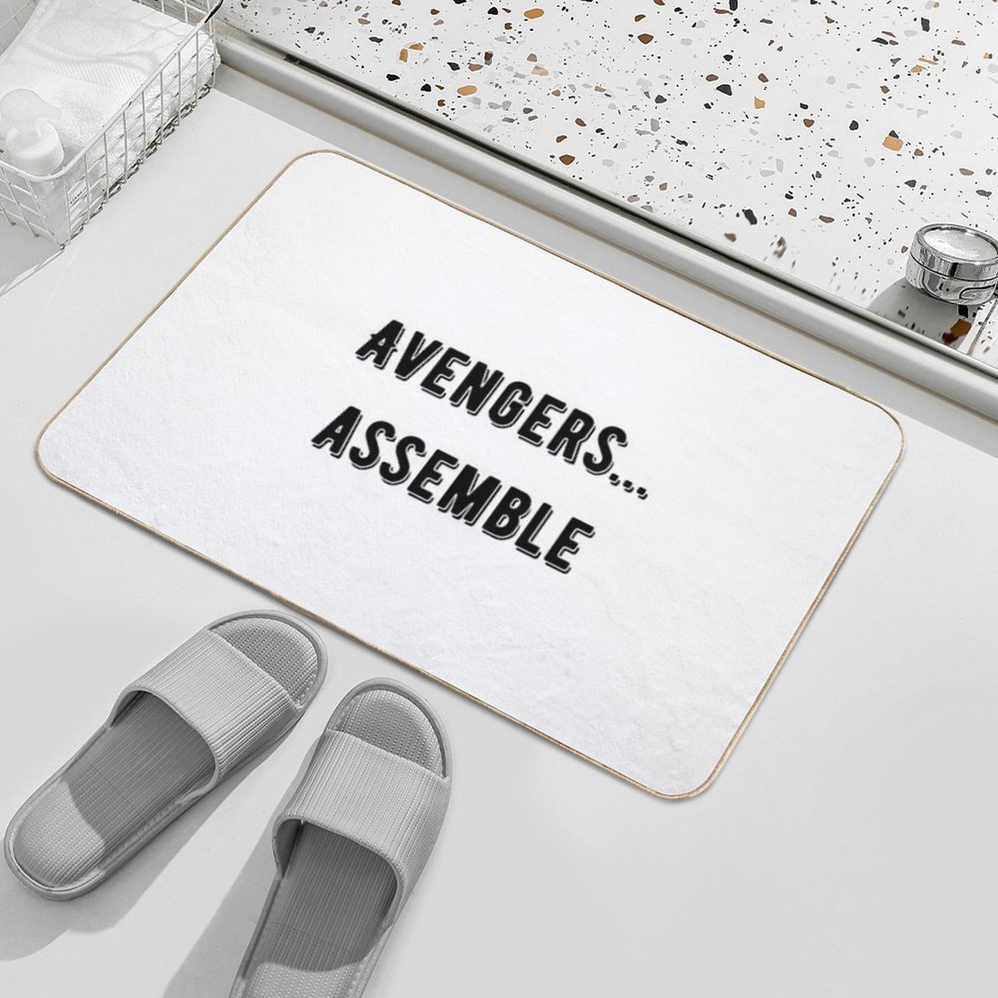 Avengers Assemble  High-Traffic Bath Mat