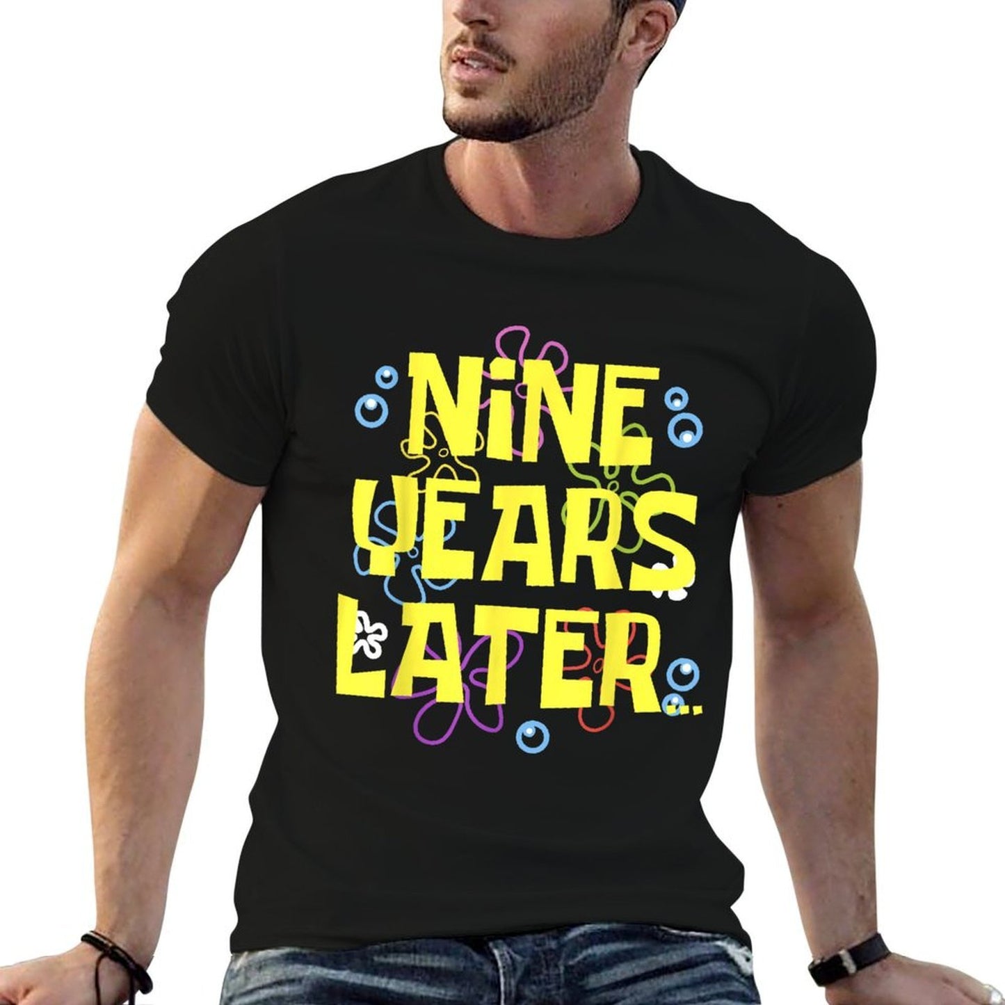 9 NINE YEARS LATER 9 Year Old Birthday Gifts for Girls Boy  Classic T-Shirt