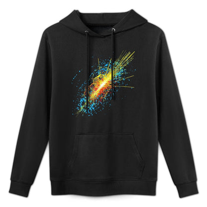 Higgs Boson Particle Quantum Theory Sci Fi Funny Gift Cotton-Polyester Blend Hoodie
