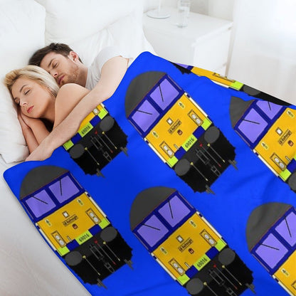Class 69 Locomotive 69016 Eco-conscious Throw Blanket