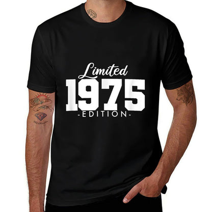 Gift for 50 Year Old 1975 Limited Edition 50th Birthday  Slim-fit Cut T-Shirt