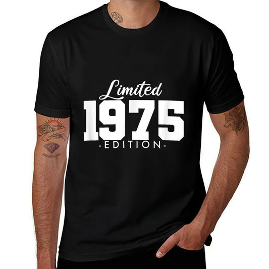 Gift for 50 Year Old 1975 Limited Edition 50th Birthday  Slim-fit Cut T-Shirt