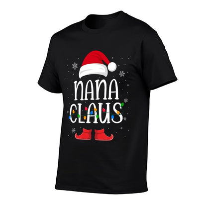 Nana Santa Claus Hat With Xmas Light Christmas Holiday  Affordable Price T-Shirt
