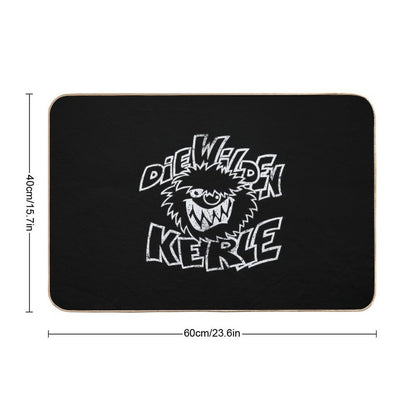 Vintage Wilde Kerle Durable Bath Mat